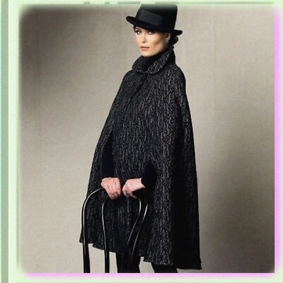 Misses' Sewing Pattern for Cape Craft Kit