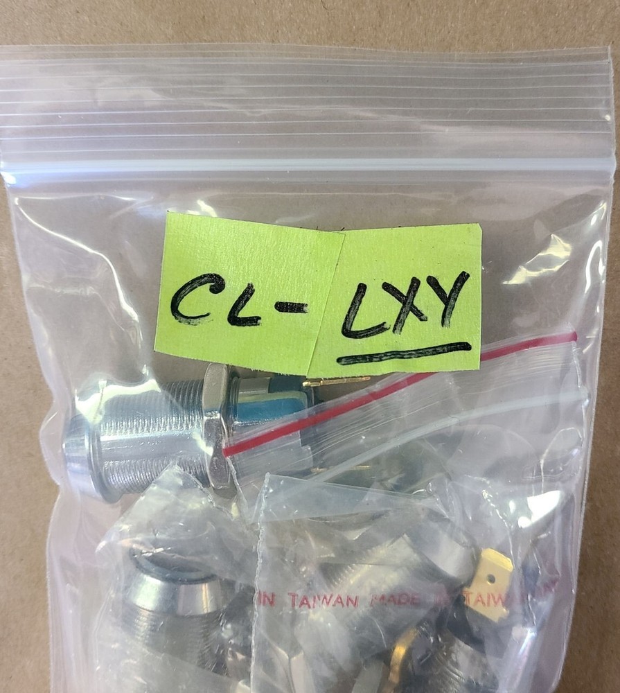 Lock electrical key switch with ( momentary - spring return ) with 1 key - New