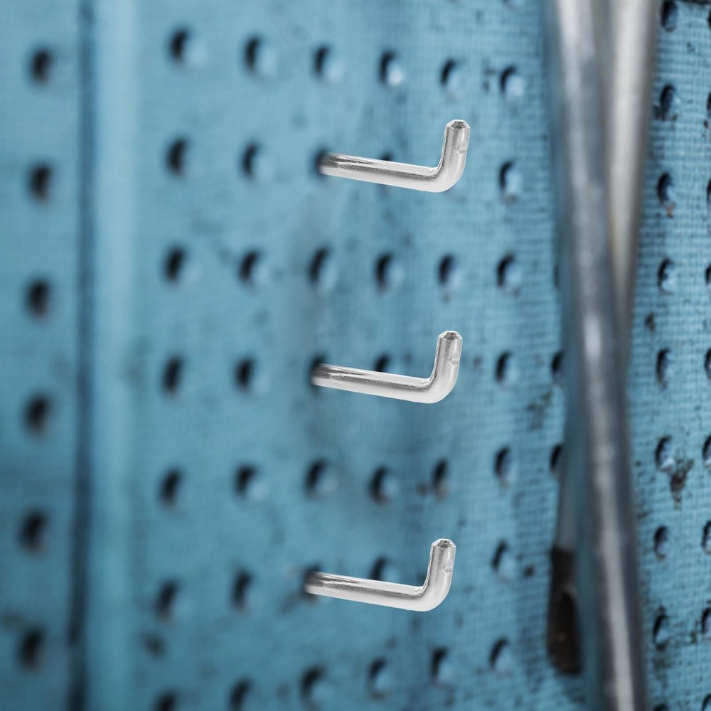 12 Pcs Tool Hook Display Hook Cabinet Display Rack Exhibition Pegboard Peg s ...