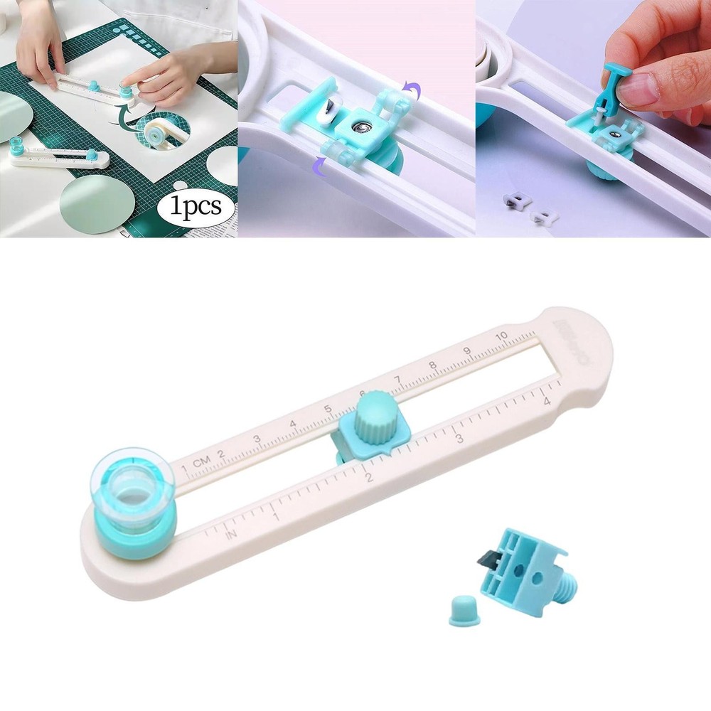Circle Cutter for Paper Crafts Multifunctional Diameter Adjustable Circle Paper