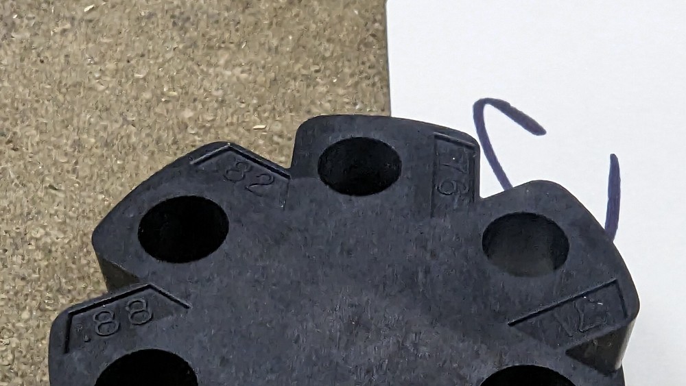 Lee Auto Disk powder measure inserts, C