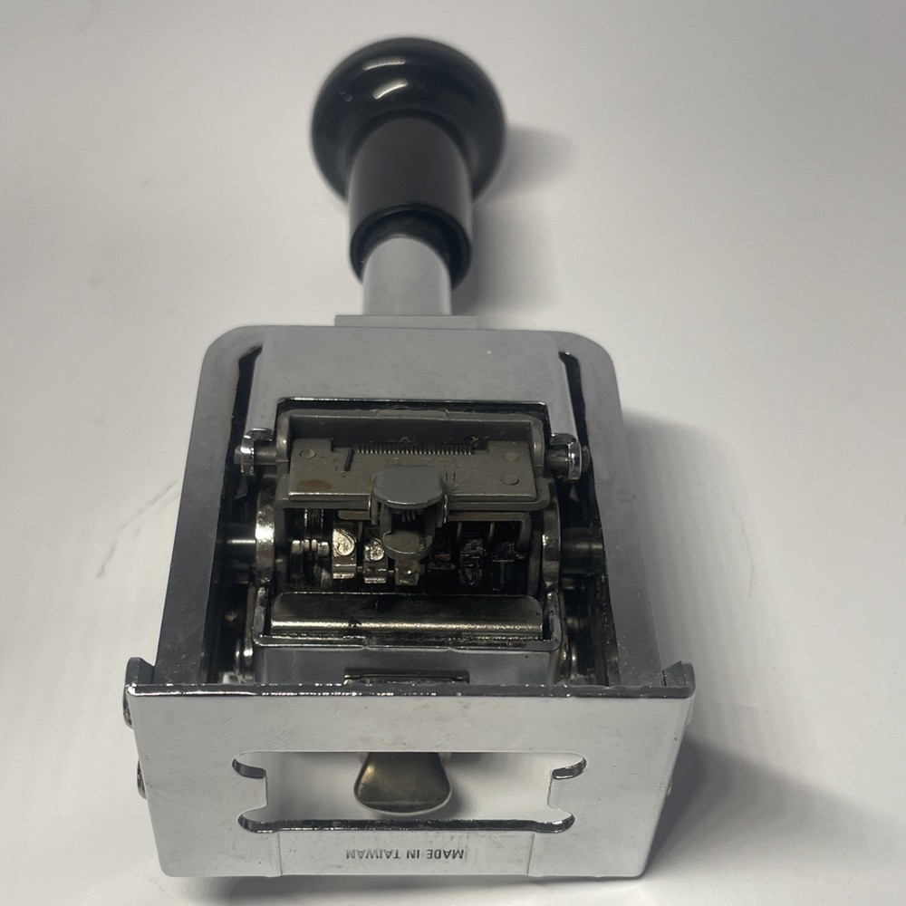 Rogers Automatic Numbering Machine Self Inking Used