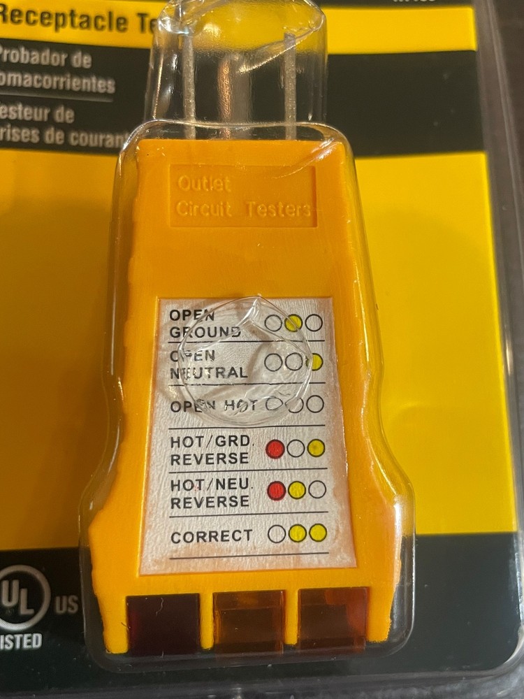 Klein Tools RT100 Receptacle Tester