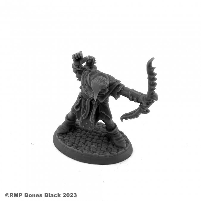 ORC ARCHER Reaper Miniatures Bones Black REM20320 D&D
