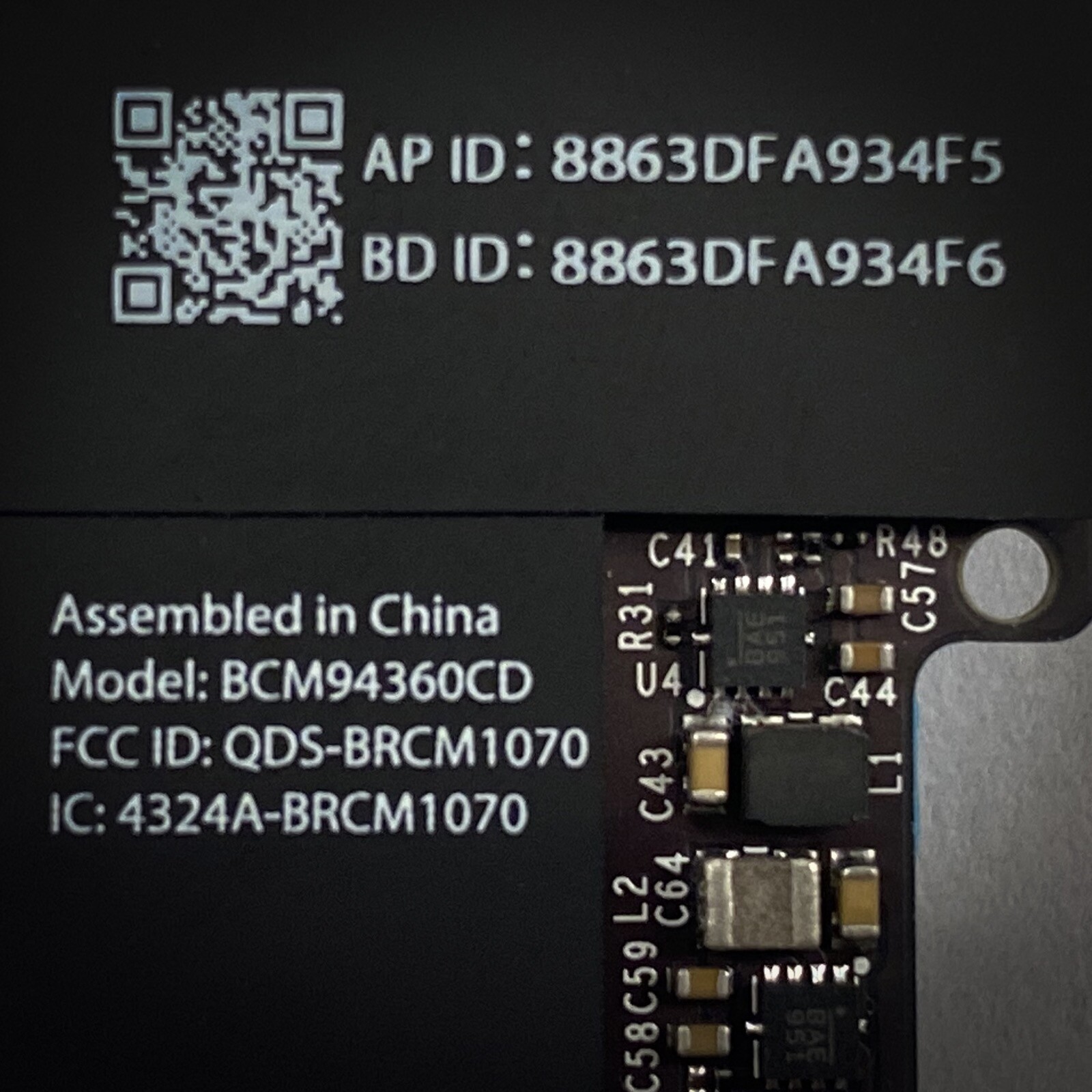 UPGRADE KIT for Apple Mac Pro 4,1 or 5,1 / Wifi 802.11ac / Bluetooth 4.0 / Combo