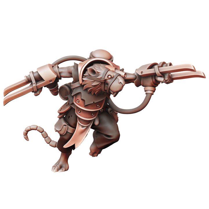 Ratfolk Executioner - Manuel Boria - Dungeons and Dragons