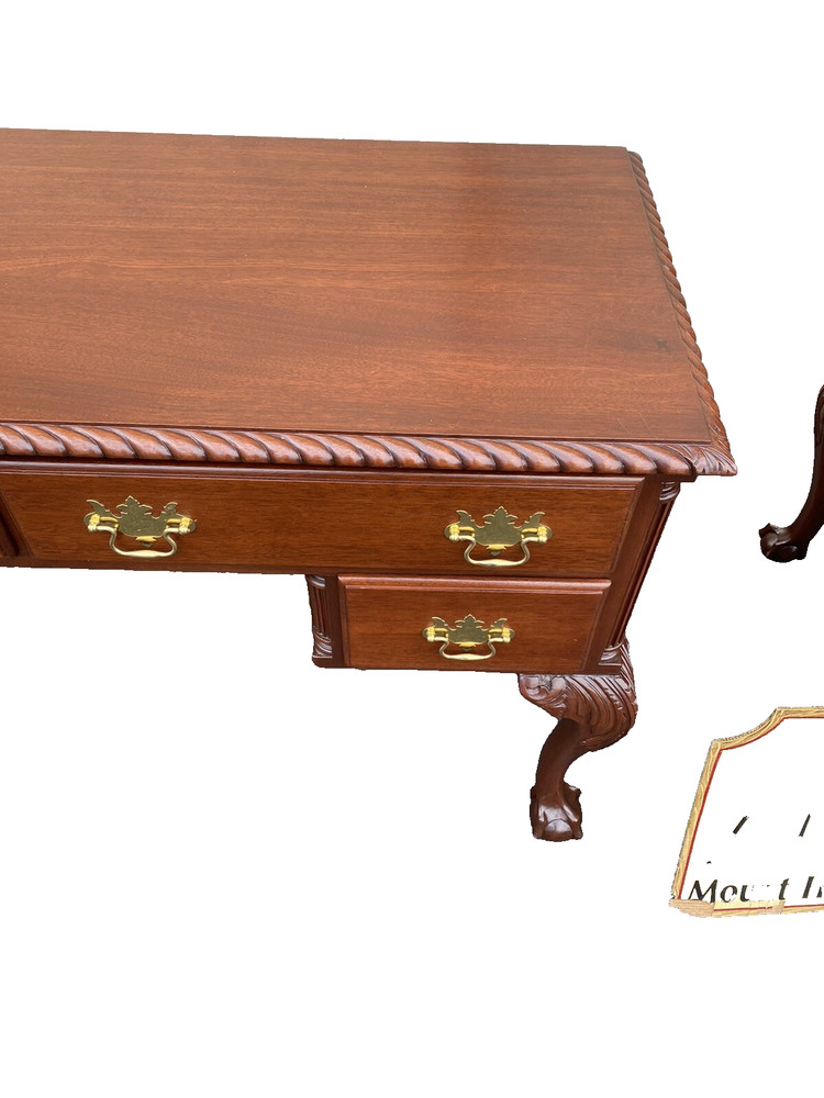 66073 Solid Mahogany Vanity Desk CUSTOM MADE
