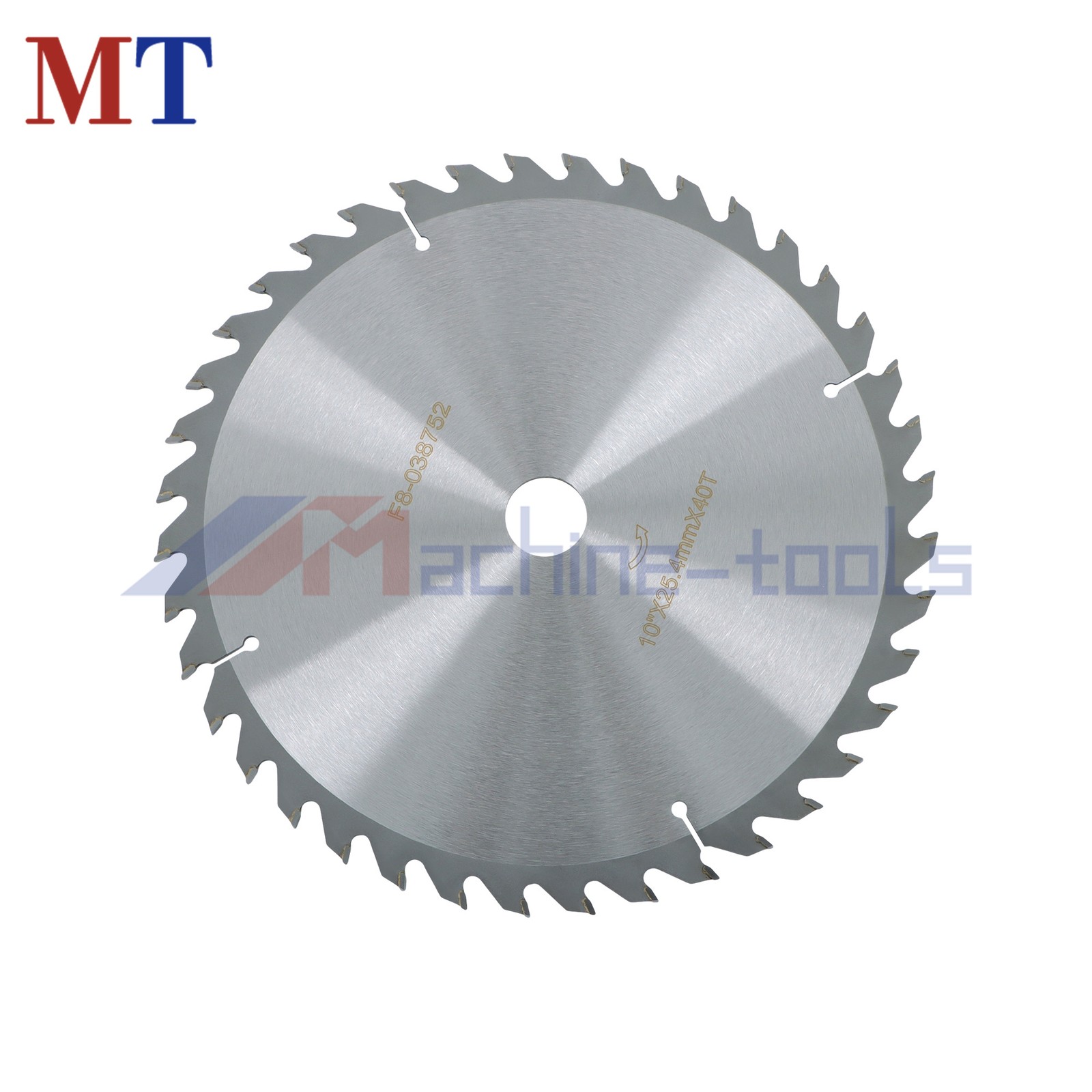 Carbide Tipped Saw Blade For Metal Wood Aluminum 10 Inch 40 Tooth With Nails