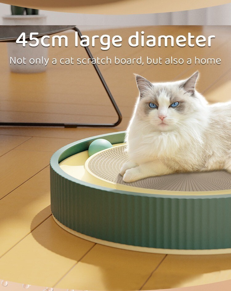 Cat Claw Board Foldable Cat Scratch Board & Cat Wheel funy Scratching board With