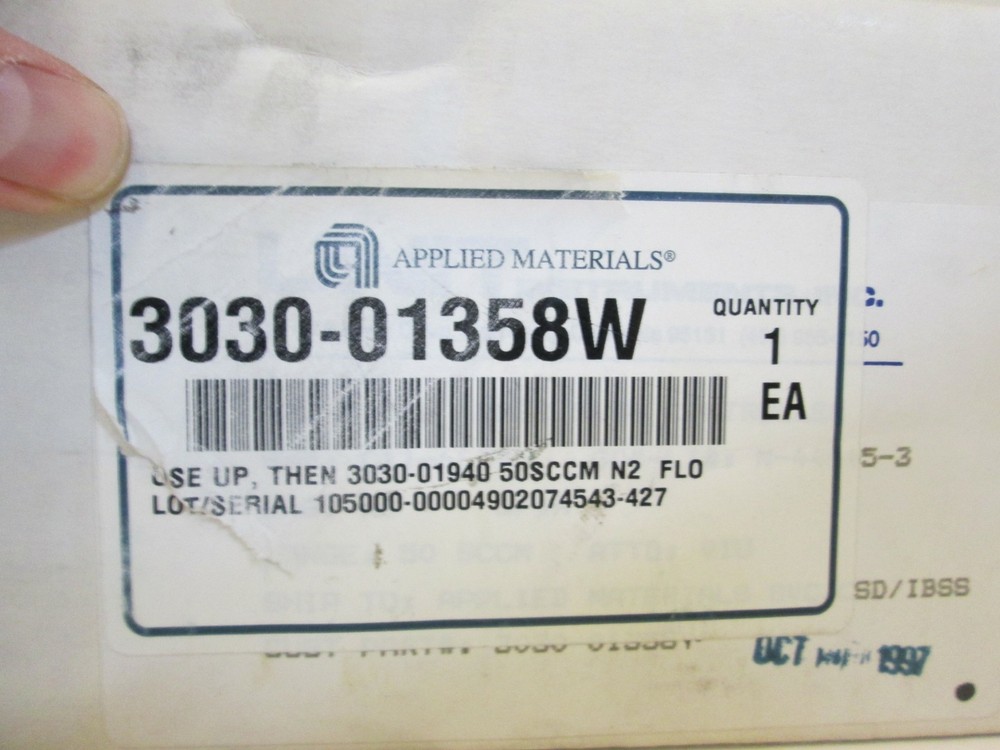 Unit UFC-1100 Mass Flow Controller, N2, 50 SCCM, Refurbished