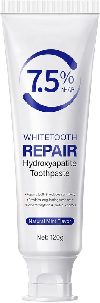 7.5% Hydroxyapatite Toothpaste - Refreshing Mint for Sensitive Mouths