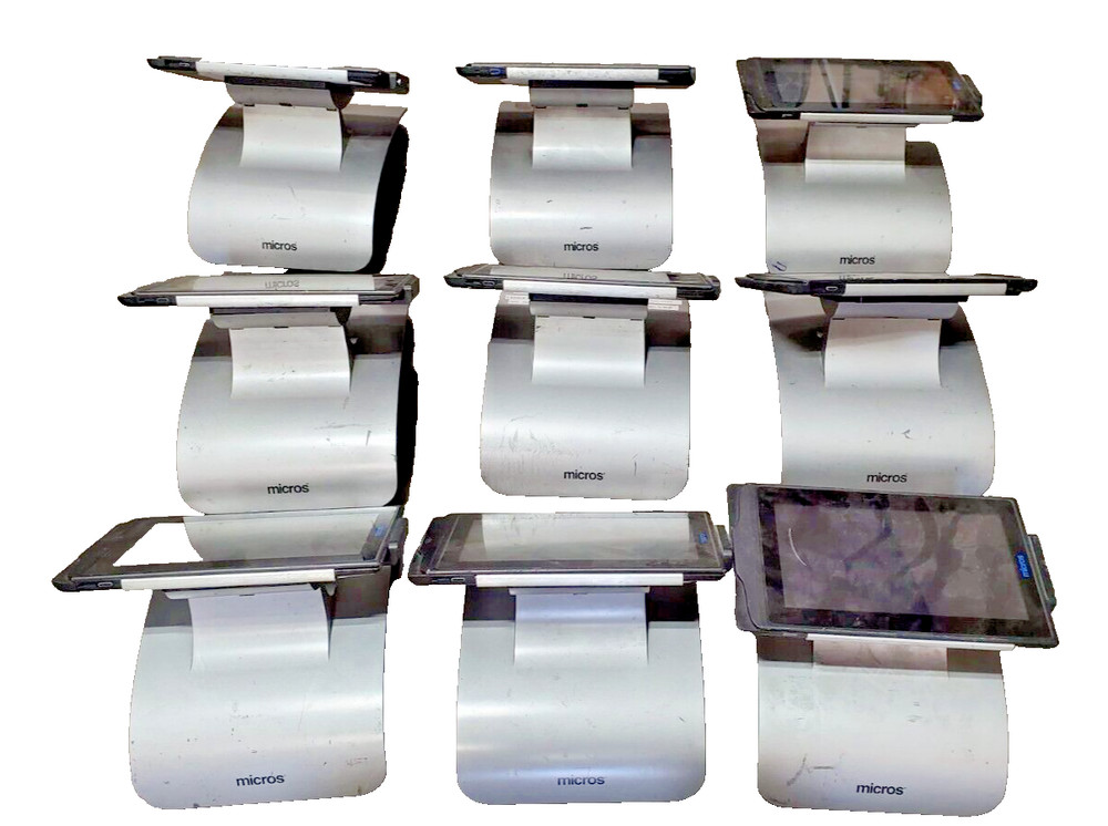 Micros mStation mTablet Touch Tablet Cash Out POS System