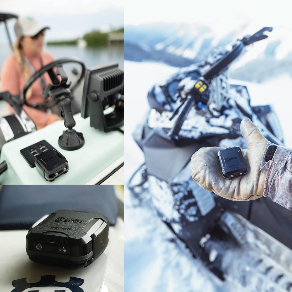 Spot Trace Satellite Tracking Device | Handheld Tracker for One Size, Black