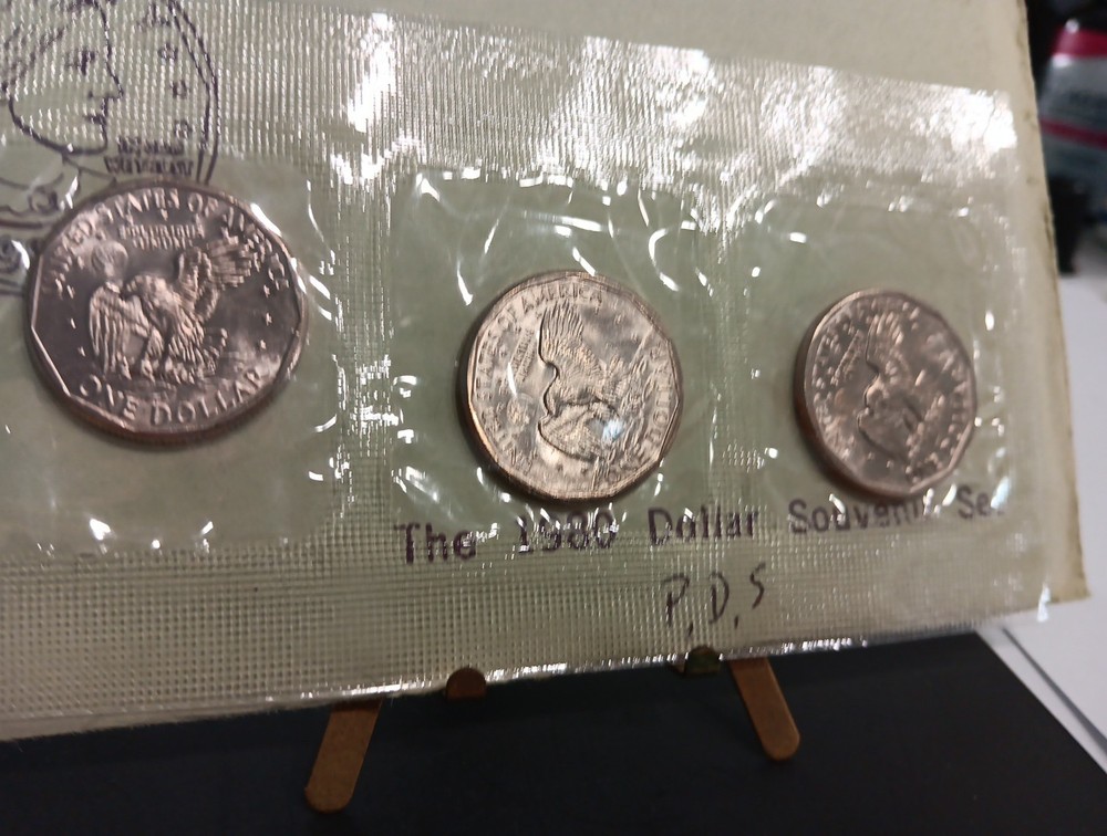 1980 Dollar Set PDS Susan B Anthony