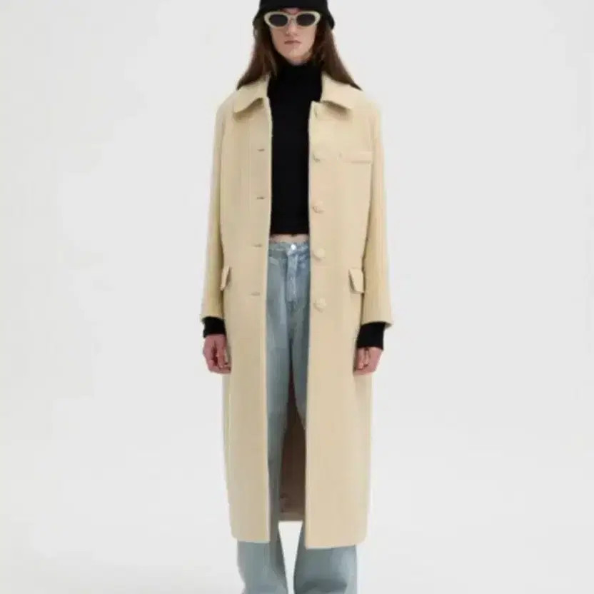 Maron Edition Custard Long BUC Coat