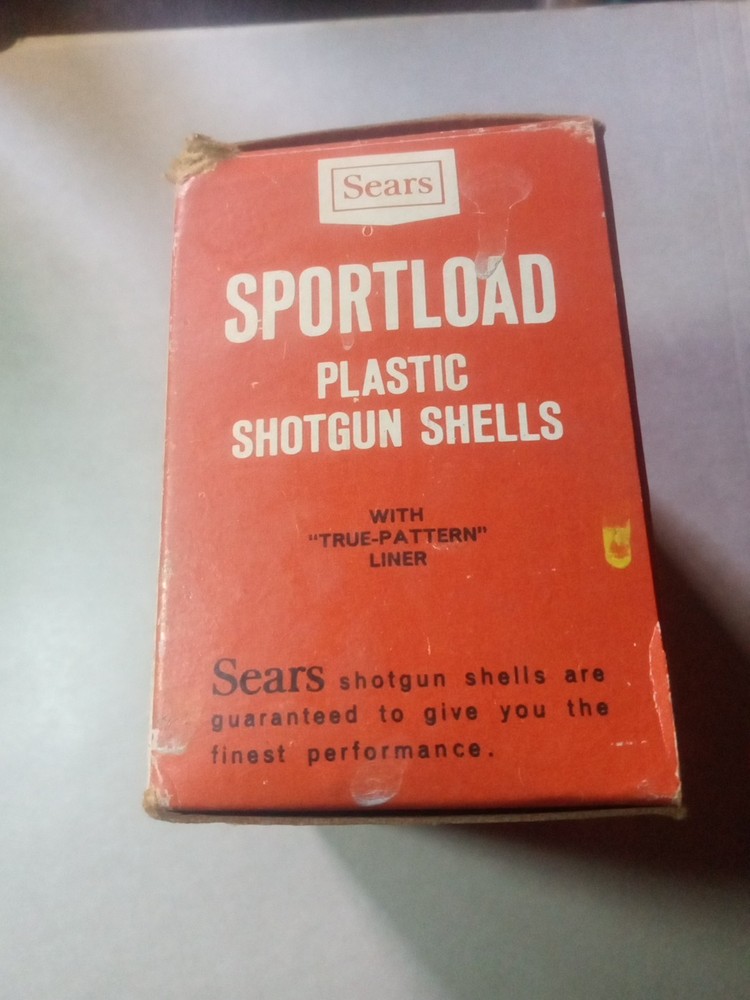 Sears Ted Williams 16 Gauge Shotgun Shells Empty Box