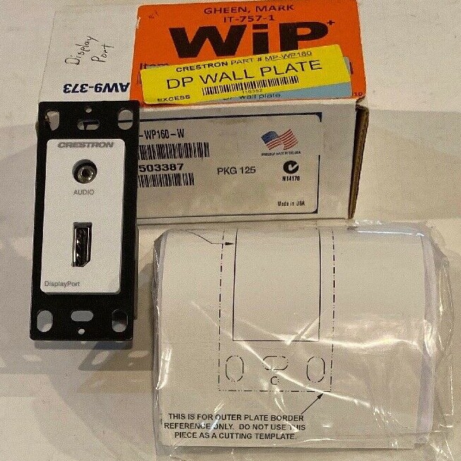 Crestron DO Wall Plate  Part MP-WP160