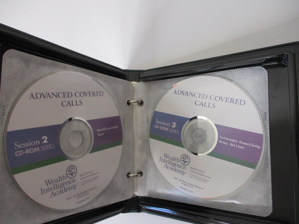 Advanced Covered Calls; Option Basics & More; Wealth Intelligence (2007 - 4 CDs
