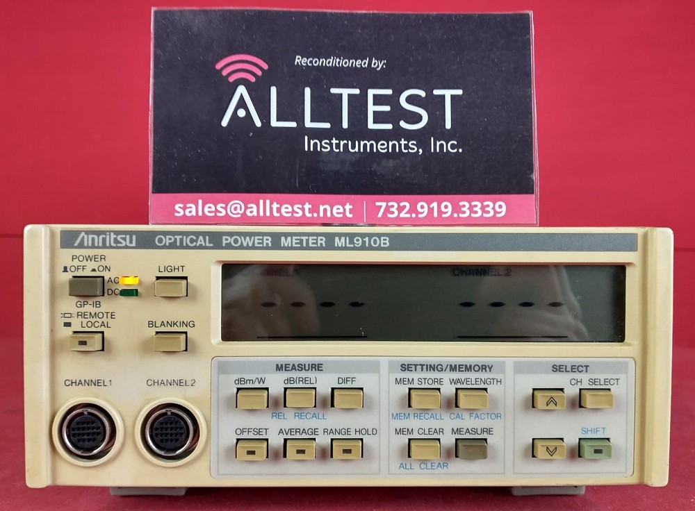 Anritsu ML910B Optical Power Meter