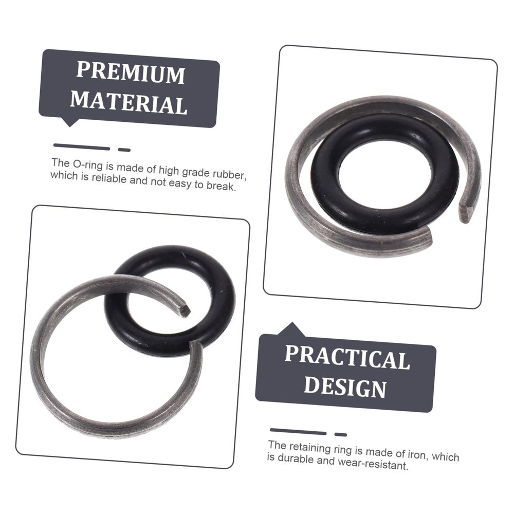 10 Sets Wrench Ring Replacement Clip Impact Friction Retaining Ring