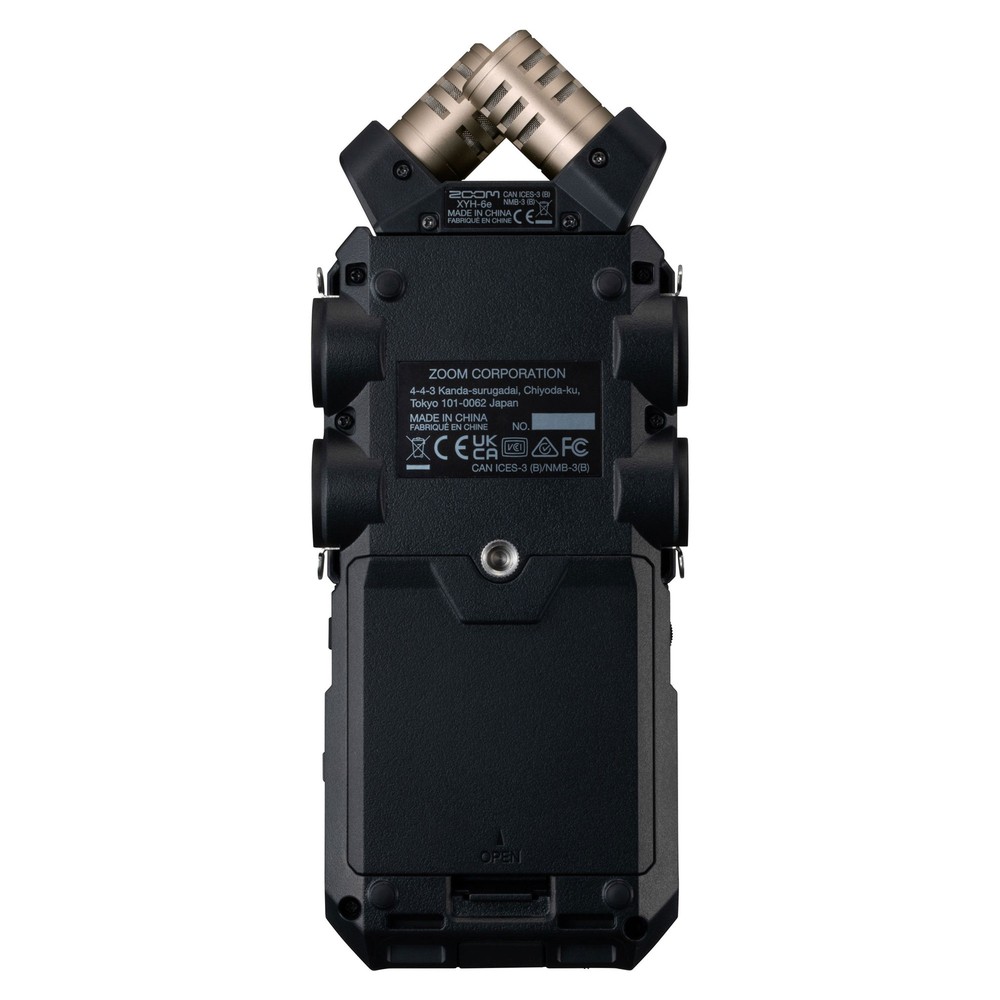 Zoom H6essential 6-Track 32-Bit Float Portable Audio Recorder Accessory Kit
