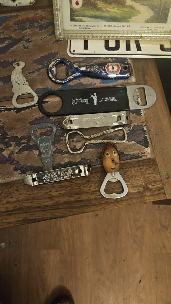 Vintage Beer Bottle Openers Lot