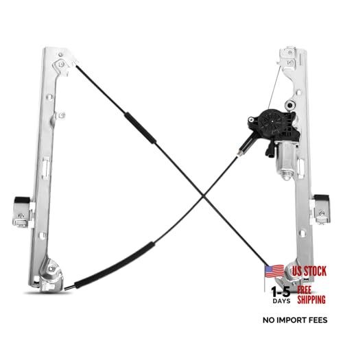 Front Left Driver Side Power Window Regulator with Motor Assembly - Compatible
