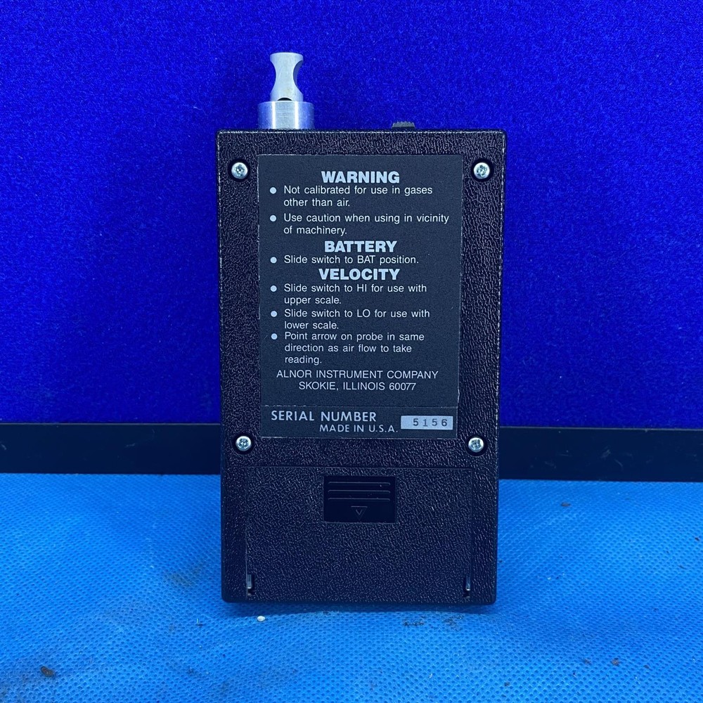 ALNOR Thermoanemometer Model 9850