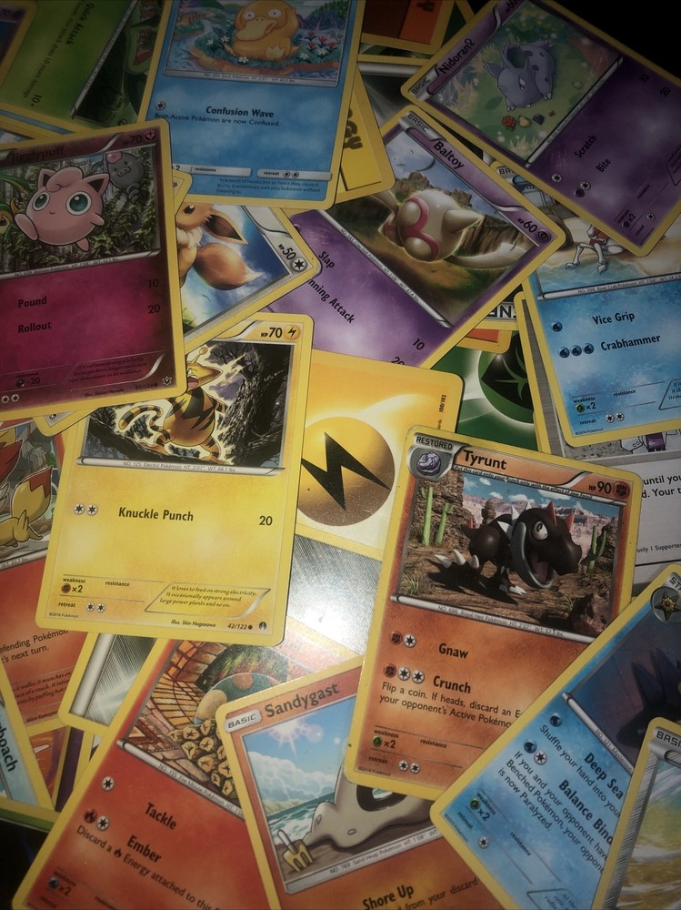 pokémon cards random lot