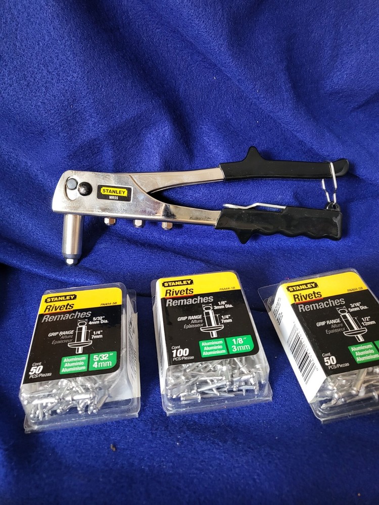 Stanley Rivet Tool + rivets