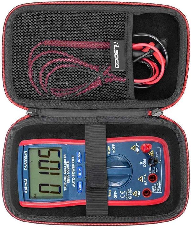 Case for Astroai Digital Multimeter and Analyzer TRMS 6000/2000/4000 & KAIWEETS