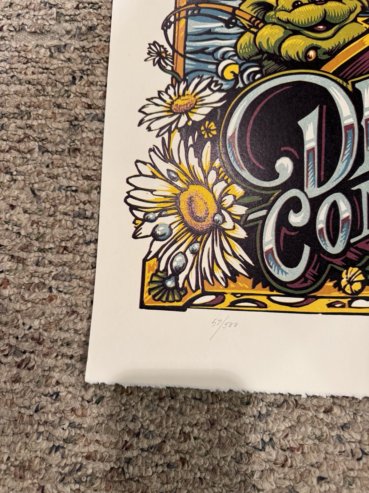 Dead And Company Poster From July 23rd 2016 At The Gorge Signed & Numbered M/NM