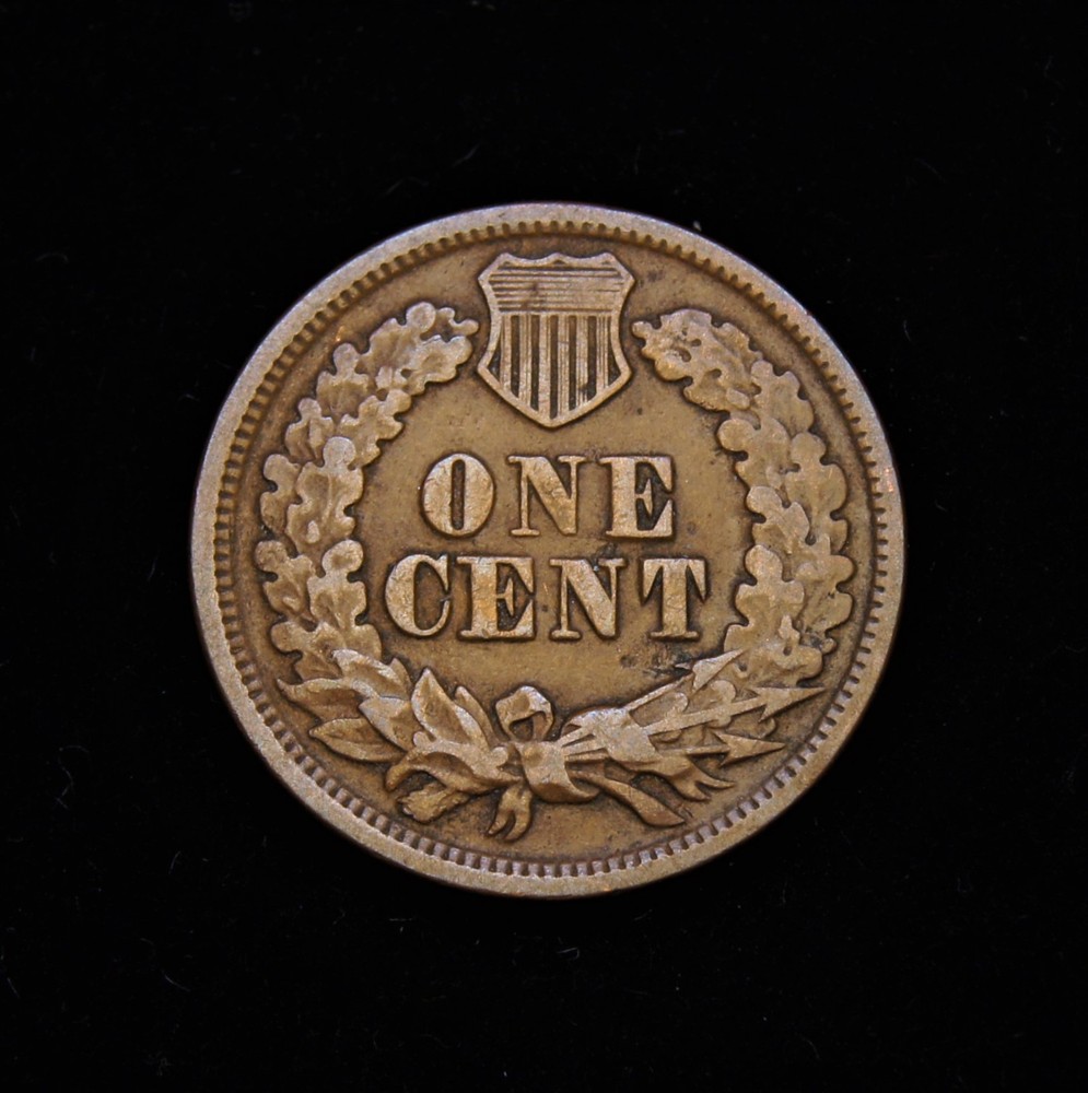 1865 Indian Head Cent Fine