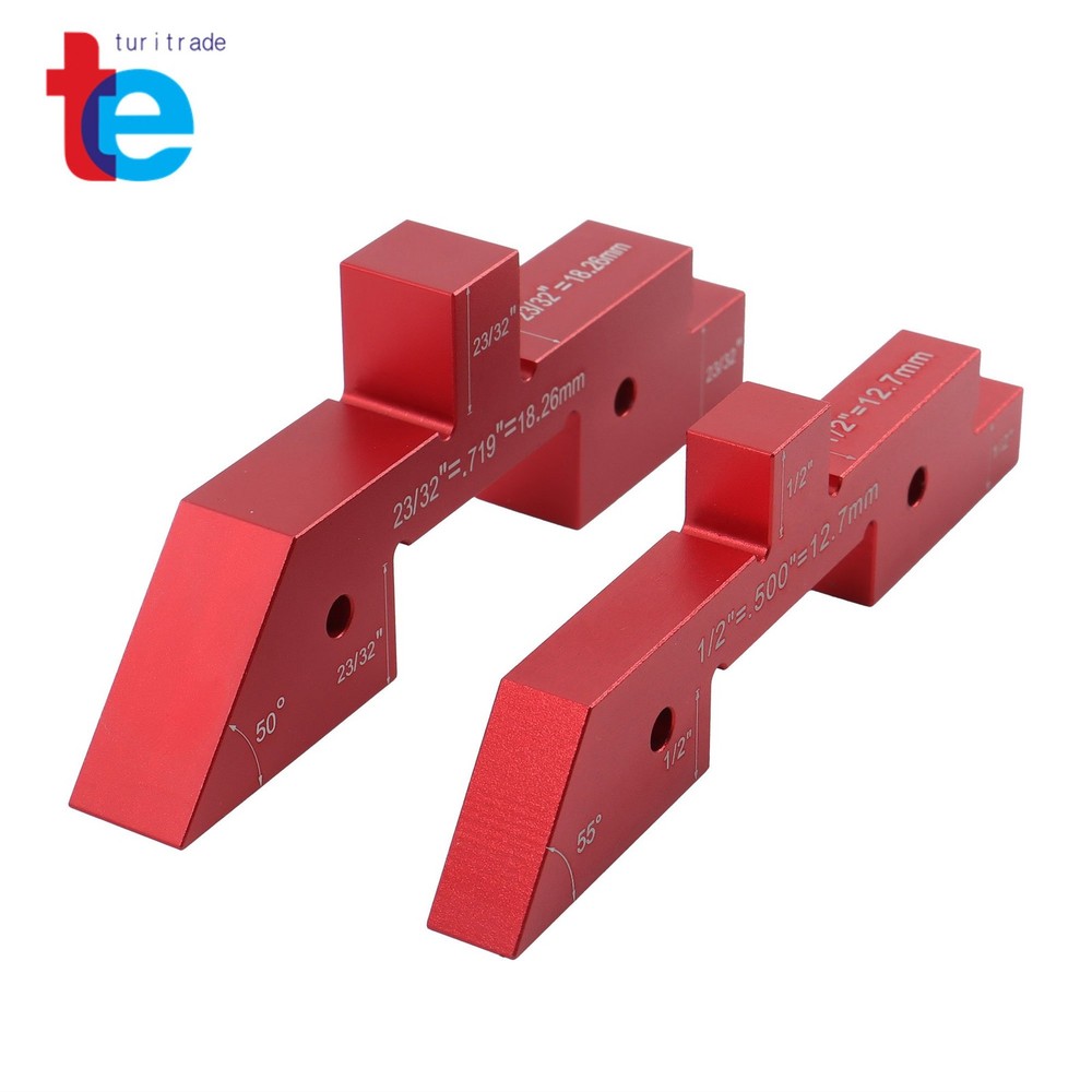 Setup Blocks Woodworking 14 Pcs Precision Aluminum Router Table Setup Bars
