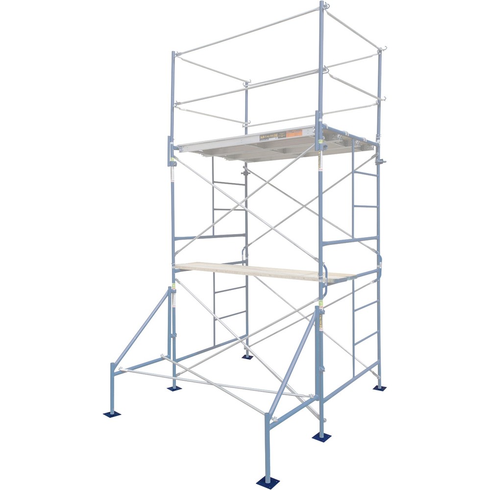 Metaltech Base Plate for Scaffold Frames, Model# M-MBBF