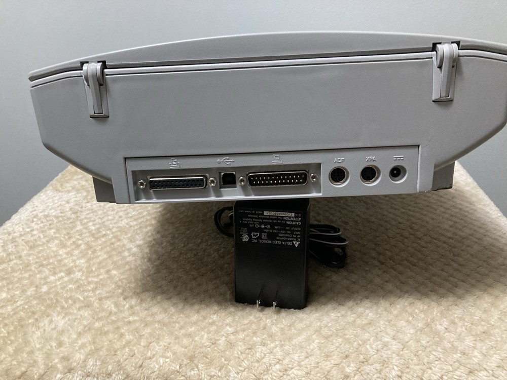 HP Flatbed Scanner 24VDC ScanJet 5300C C7690B w/Cords Untested