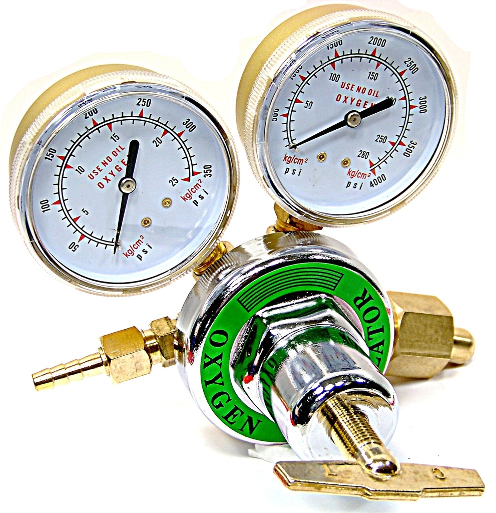 Acetylene Oxygen Gas Welding Regulator Pressure Gauge Fit Victor Solid Brass Set