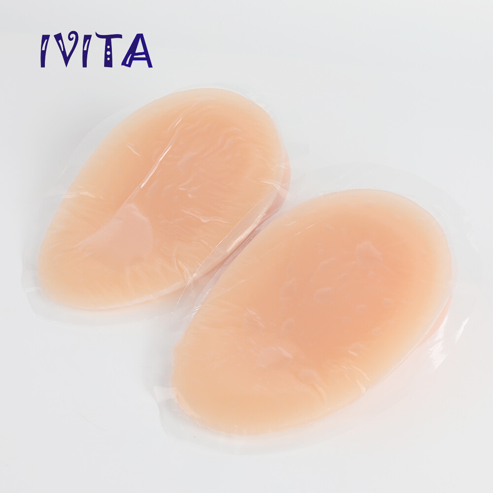 A-EE Cup Teardrop Self-adhesive Long Silicone Breast Forms CD TG Bra Enhancers