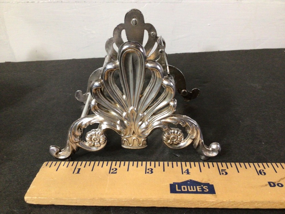 Silver Plate SilverWare Caddy x2