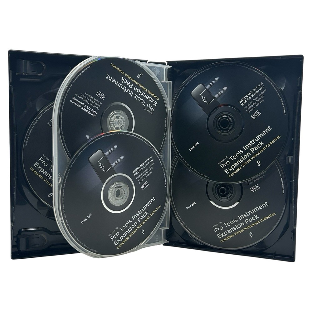 Digidesign Pro Tools Instrument Expansion Pack Complete Virtual Collection