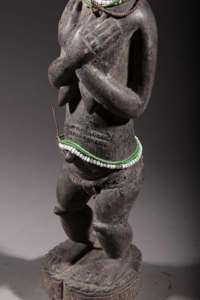Mask African Statue Baoulé 2491