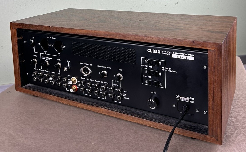 LUXMAN CL350 STEREO PREAMP NICE