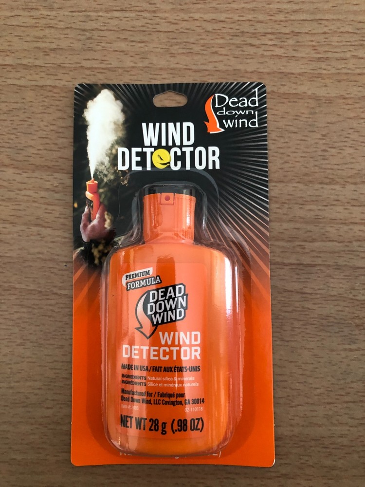 New Dead Down Wind Wind Detector  28 Gram  Bottle