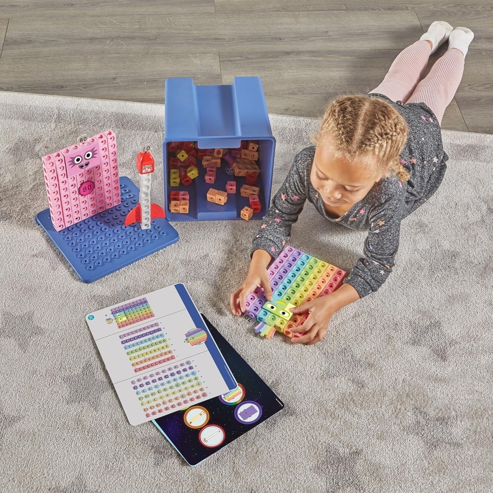 Heroes with Zeroes Mathlink Cubes Activity Set