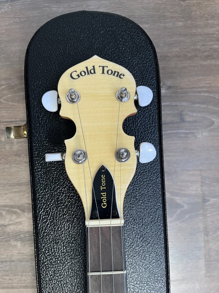 Gold Tone CC-Plectrum Banjo 4 String with Hardshell Case