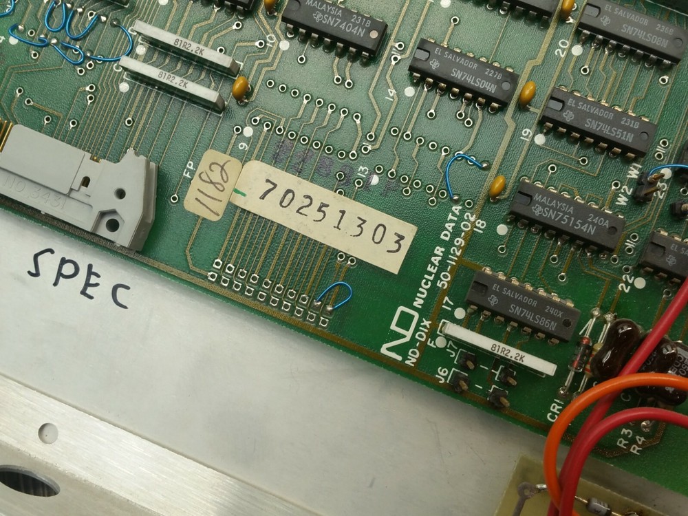 ND ND551 ACL Nuclear Data Module Alpha Spec