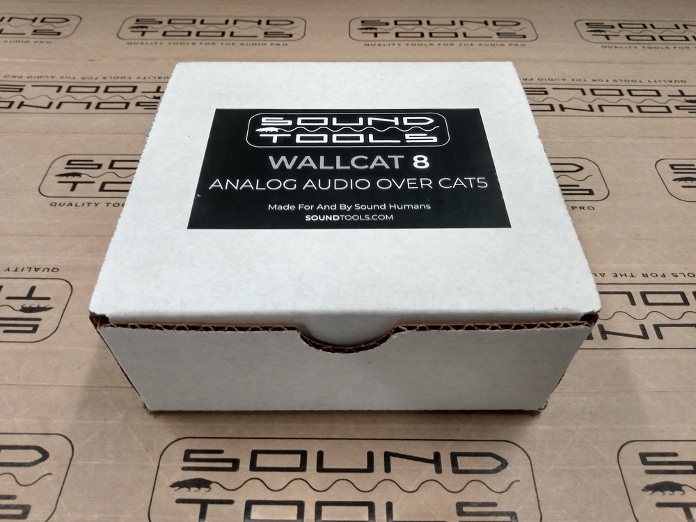 Sound Tools WC851-B WallCAT 8 Black