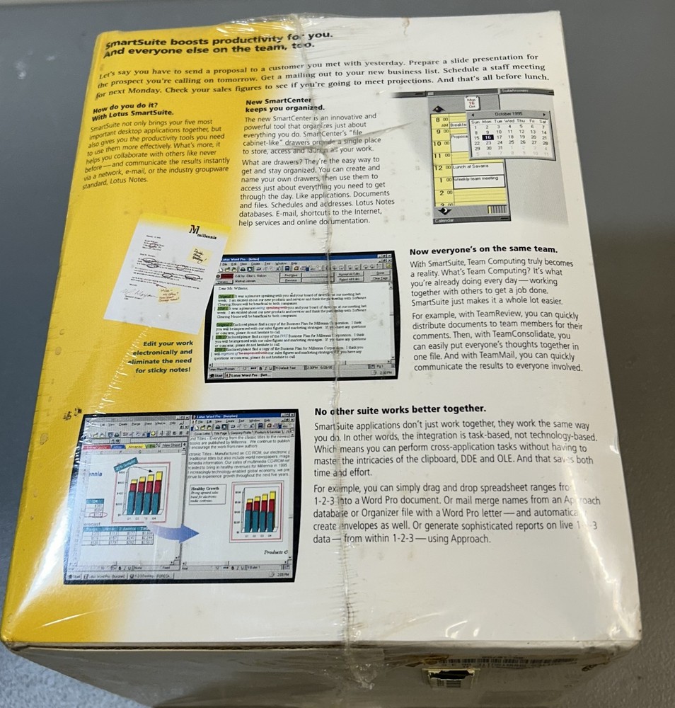 Lotus SmartSuite 96 *NIB Unopened!*
