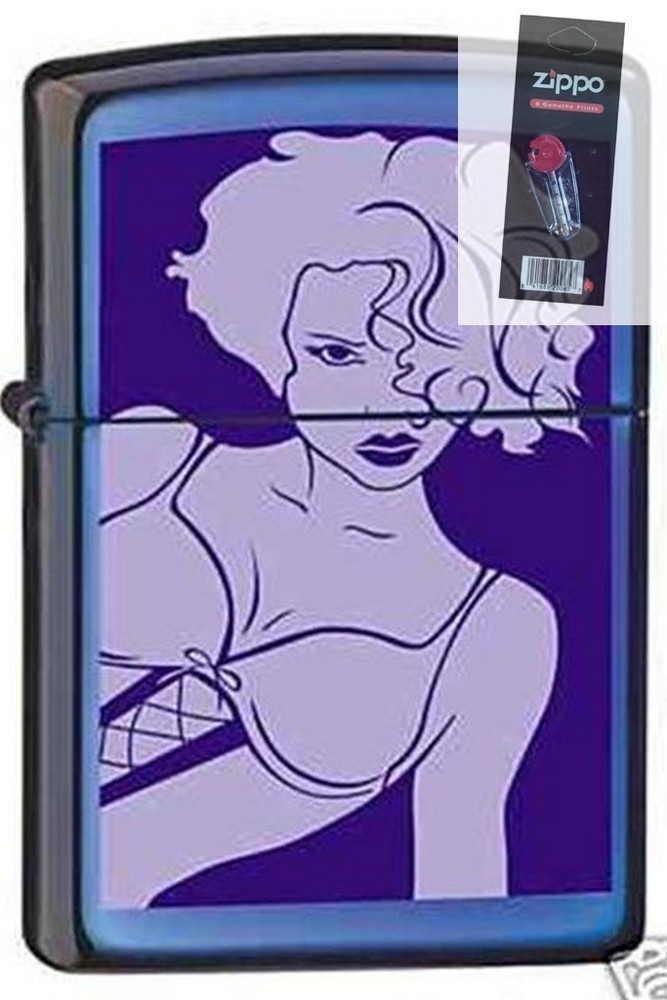 Zippo 0620 alice seductive Lighter + FLINT PACK