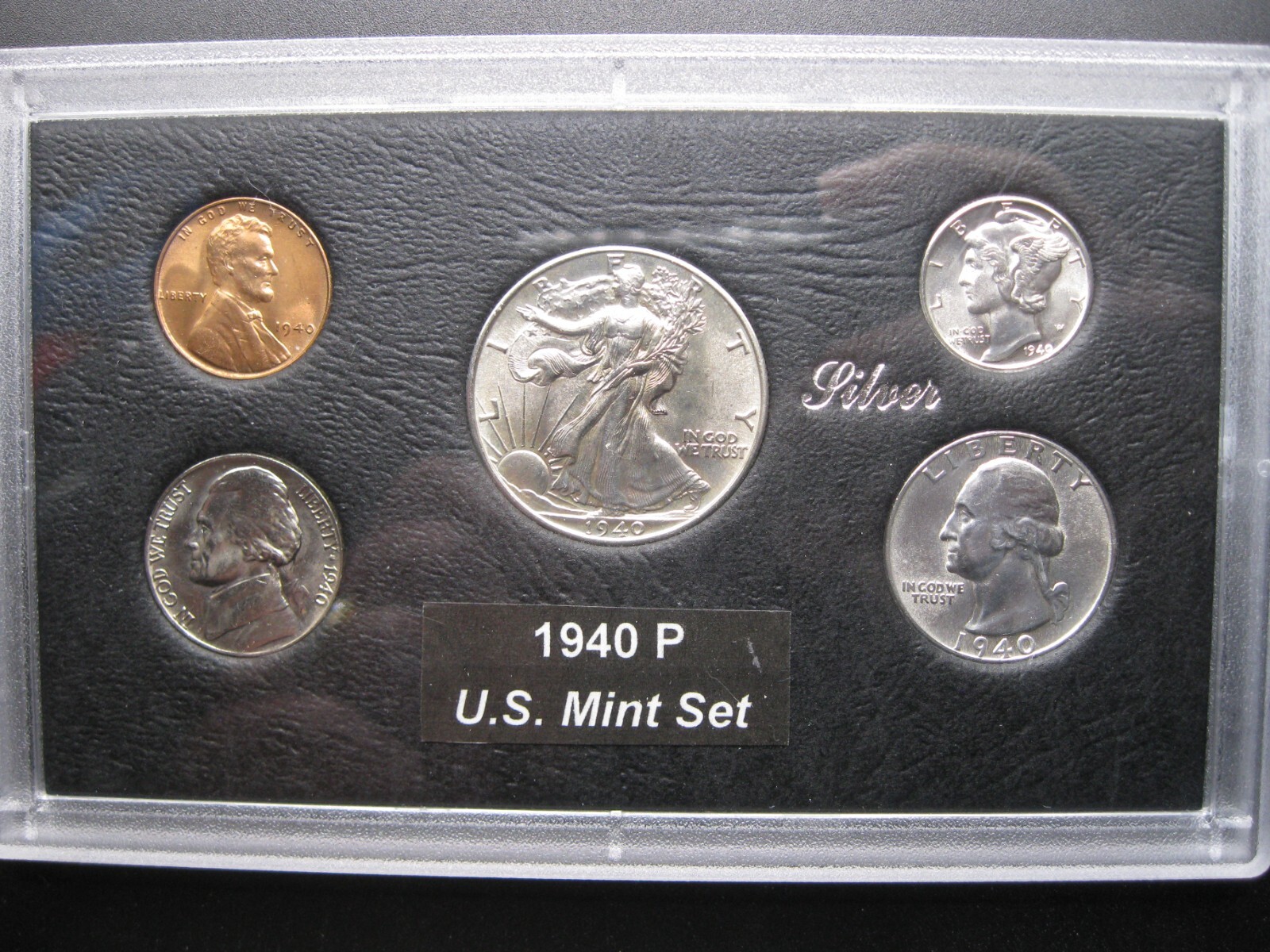 1940 P US Mint Set Brilliant Uncirculated!